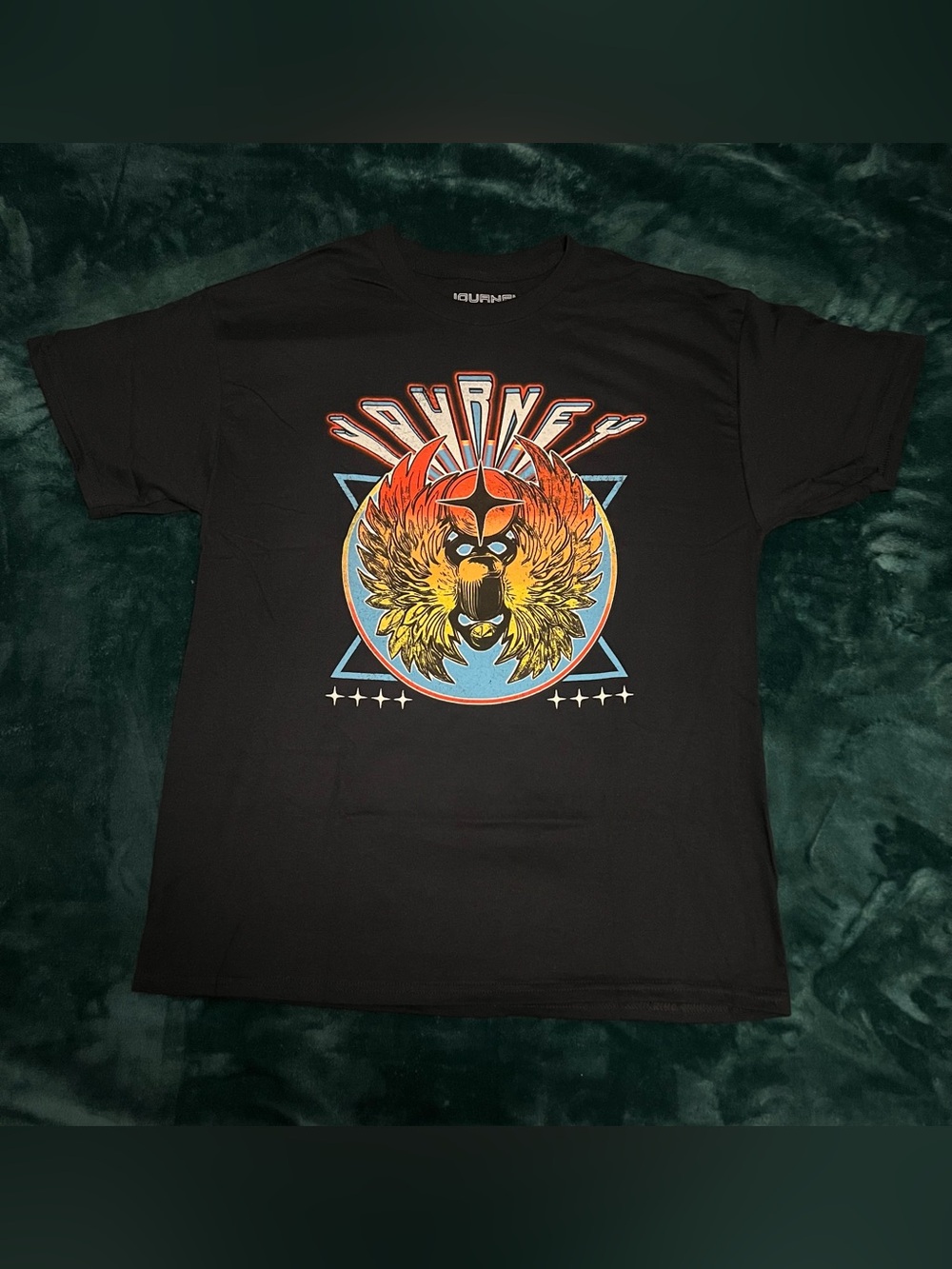 Journey rock band Star Logo T-shirt Men Size L